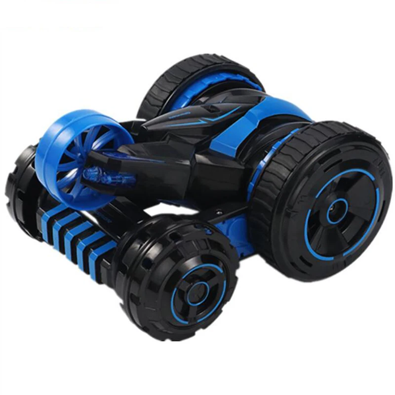 Машинка трюковая 2 4 ГГц вращение на 360 ° двусторонняя для мальчиков |