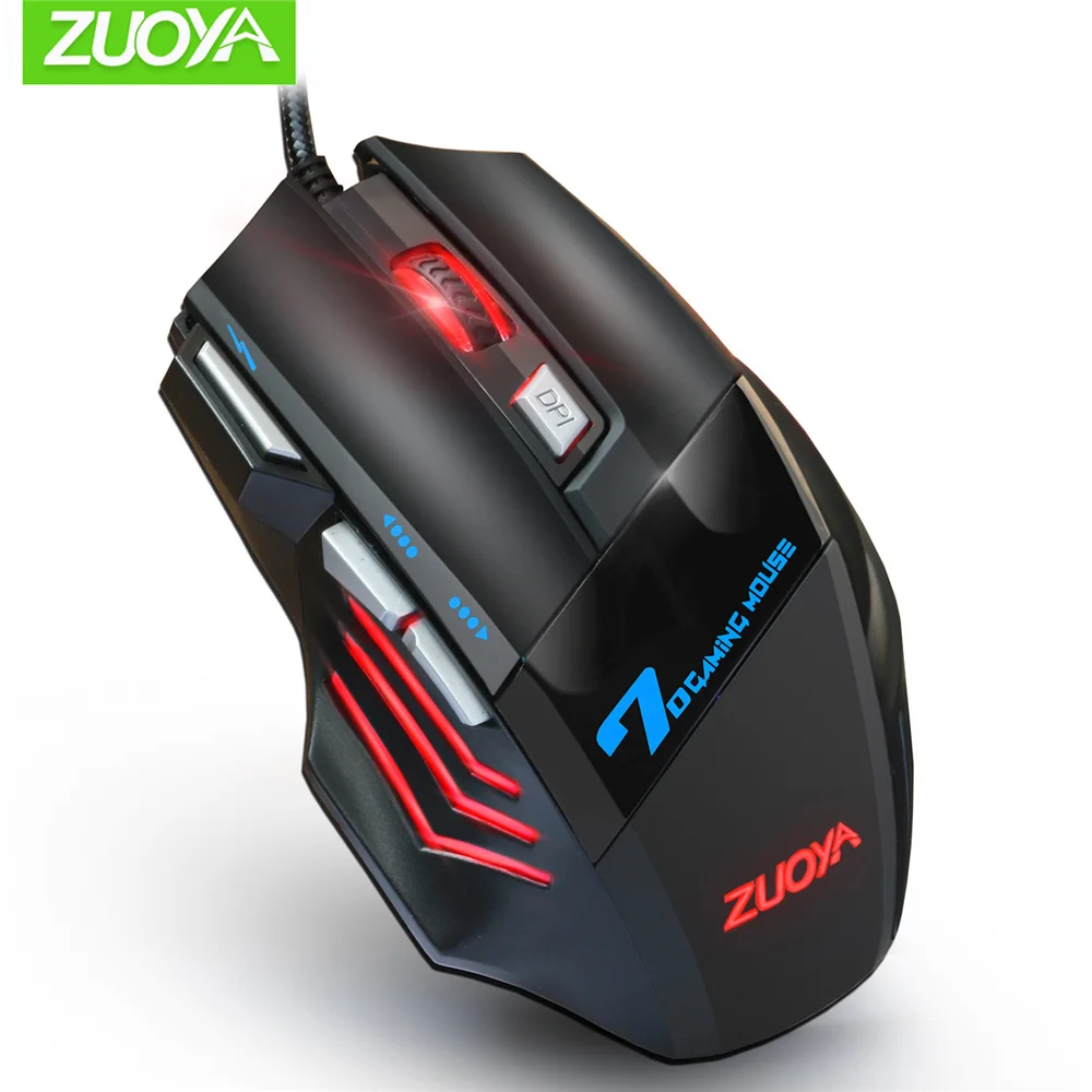 MMR3 BLACK ZUOYA, игровая мышь, dpi, регулируемая проводная мышь, USB, оптический светодиодный, компьютерные мыши для ноутбука, ПК, игры, профессиональный геймер - Цвет: MMR3 BLACK