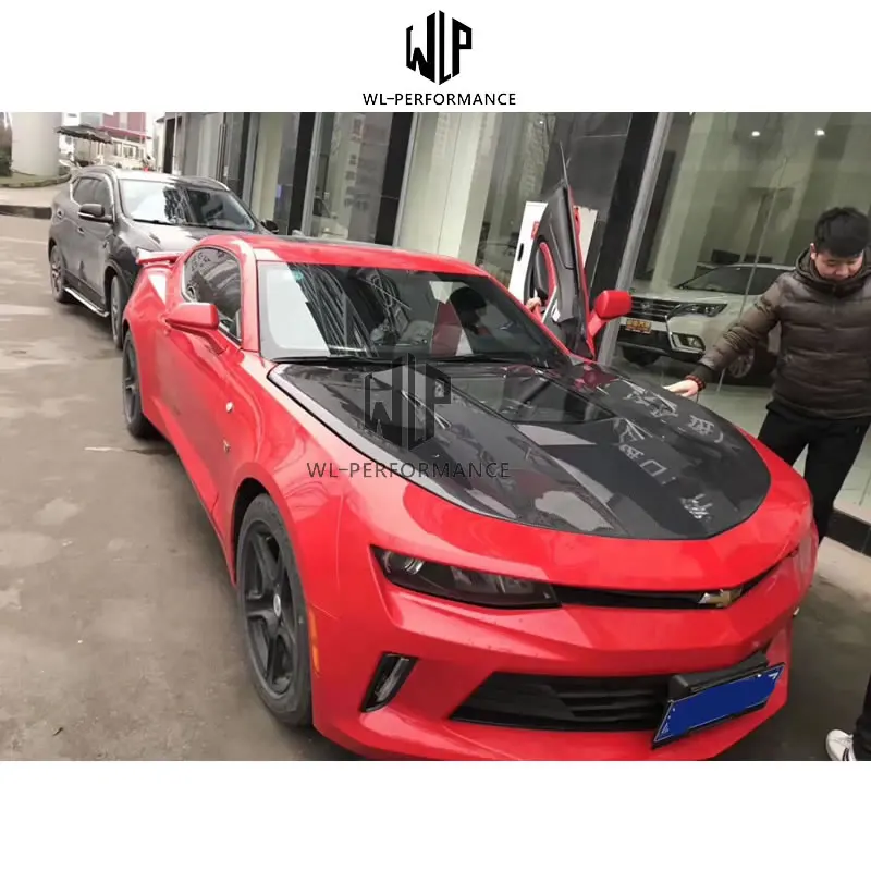 Высококачественная прозрачная крышка капота двигателя из углеродного волокна