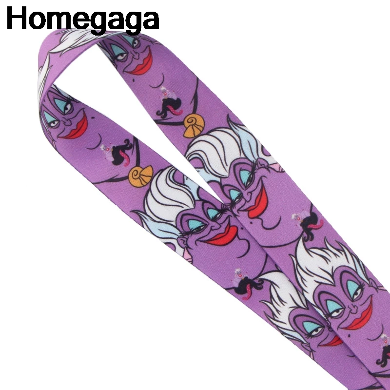 Homegaga Ursula Lanyards ремешок на шею ткань id бейдж держатели для телефонов ожерелье аксессуар для брелок для ключей держатели тесьма ленты D2361