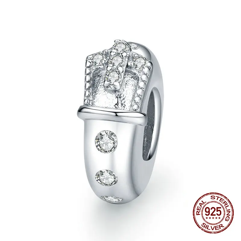 Женский браслет из серебра 925 пробы с бусинами|Бусины| |