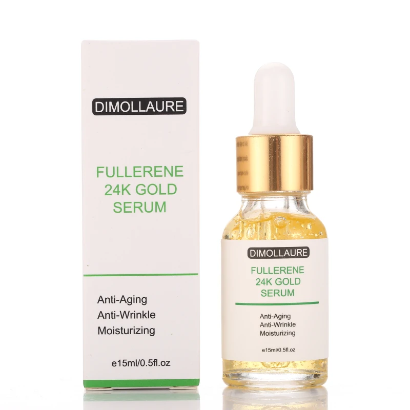 

Dimollaure Fullerene 24K Gold Serum Six Peptides Serum kojic acid serum Hyaluronic Acid Serum Anti-Aging Wrinkle Moisturizing