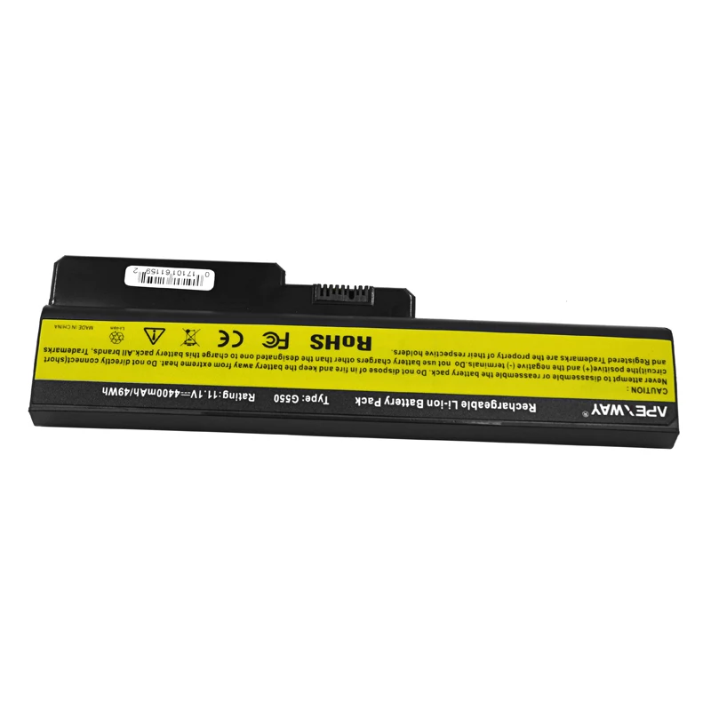 Аккумулятор Apexway для ноутбука Lenovo 3000 G430 G450 G530 G550 N500 Z360 B460 B550 V460 V460A V450 G455 G555 L08S6Y02
