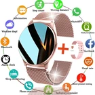 Смарт-часы LIGE с пульсометром и тонометром, водонепроницаемые