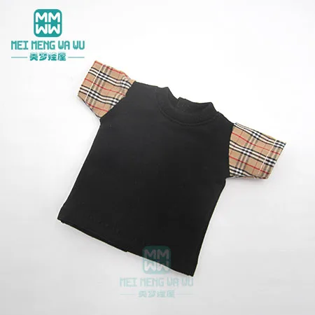 Blyth кукольная одежда модная клетчатая рубашка, топ, шорты, обувь для OB23 OB24 кукла azone аксессуары - Цвет: XB--032--B