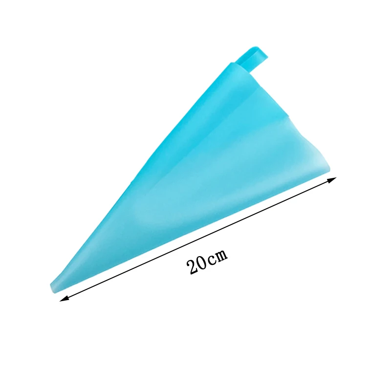 

1 Pcs 8/10/12/14/16/18Inch Blue Cream Pastry Bag DIY Cupcake Reusable Pastry Bag Kitchen Gadgets Blue TPU Cake Decorating Tools