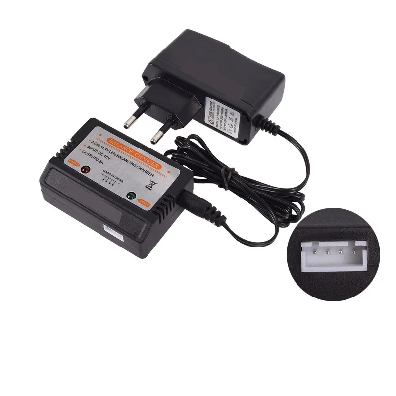 11.1v charger EU Zop аккумулятор LiPo 11,1 V 1500Mah 3S 40C Max 60C XT60 разъем для радиоуправляемого квадрокоптера дрона вертолета автомобиля самолета игрушки запчасти - Цвет: 11.1v charger EU