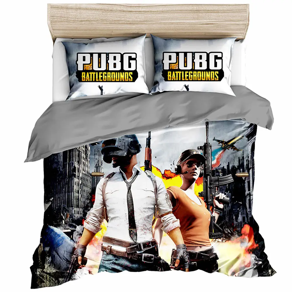 Набор постельного белья 3D игровой дизайн пододеяльник наборы Король Королева