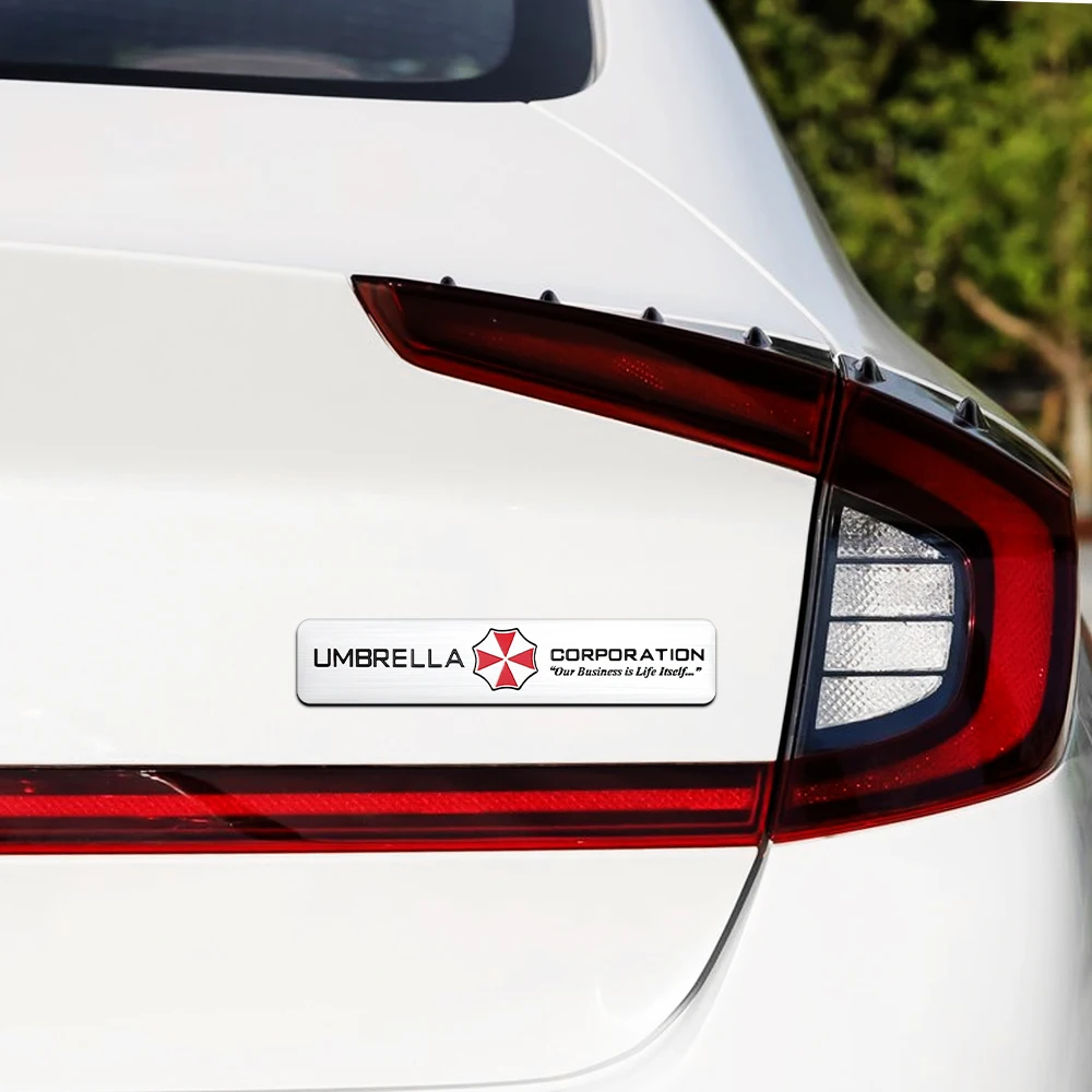Стайлинг автомобиля 3D эмблема зонтика из алюминиевого сплава украшение наклейки