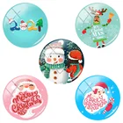 Рождественский круглый стеклянный кабошон TAFREE, купол с плоским основанием, фото, аксессуары для рукоделия, 12 мм15 мм16 мм18 мм20 мм25 мм CM541