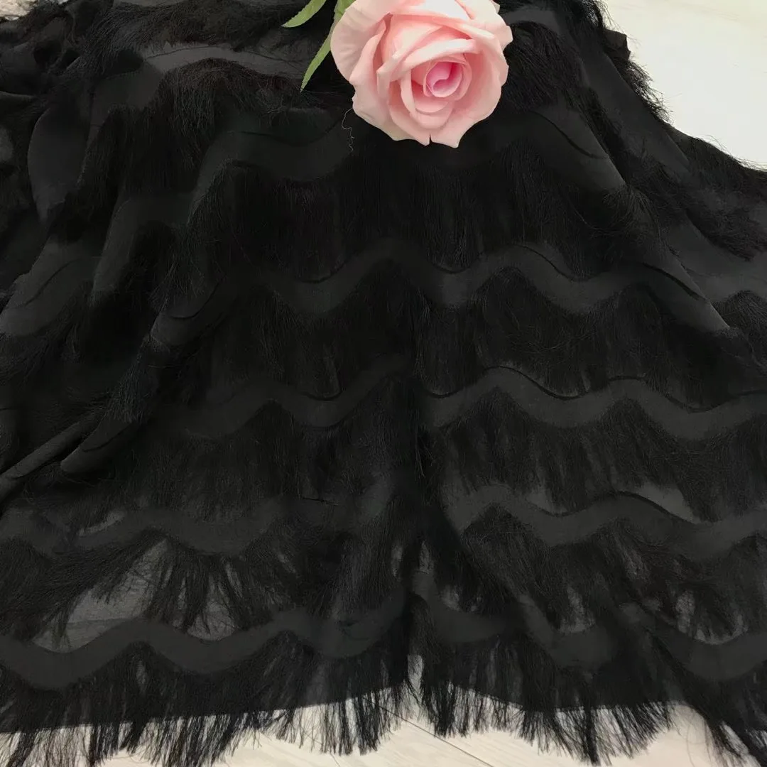 Красивая шифоновая кружевная ткань 2018 королевская белая новейшая нигерийская