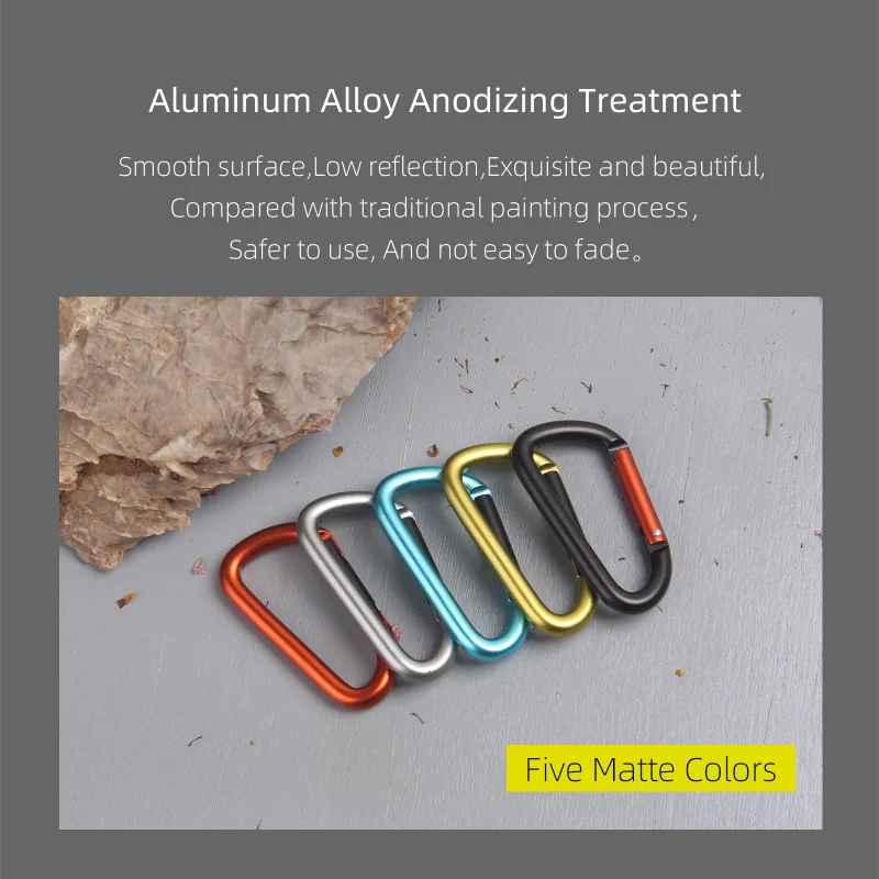2 шт. карабин для ключей маленький алюминиевый держатель уличные аксессуары