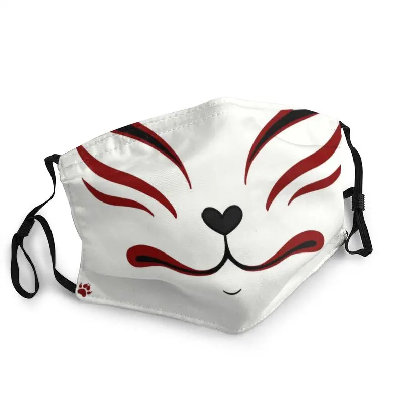 

Дышащие виде лиса маска для костюмированной вечеринки по японскому аниме Косплэй маска Для мужчин Для женщин Для мужчин против дымки пыле з...