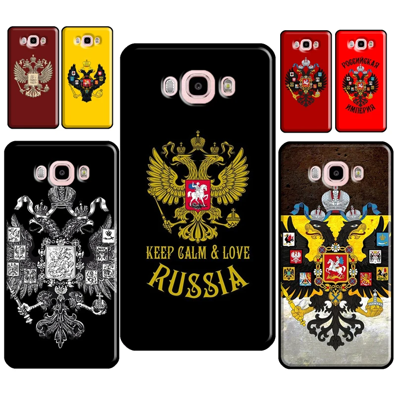 Чехол с гербом Российской империи для Samsung Galaxy J1 J3 J5 J7 A3 A5 2016 2017 J2 Core J4 J6 J8 A6 A7 A8 A9 2018 -