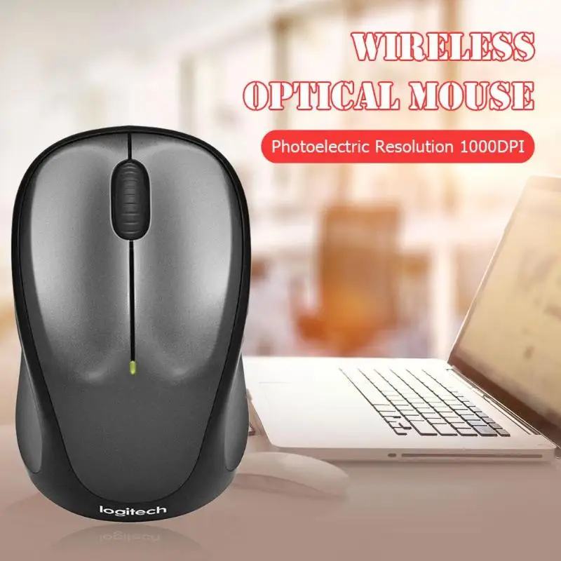 Мышь Logitech M235 Беспроводная оптическая 2 4 ГГц 1000DPI 3 кнопки|Мыши| |