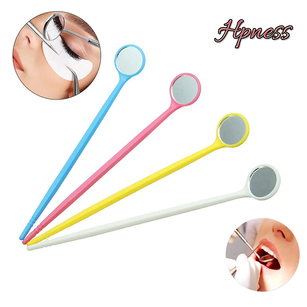 HPNESS пластиковое проверяющее зеркало для наращивания ресниц 1 шт. портативные