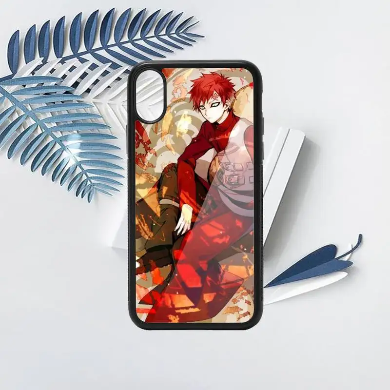 

Naruto Gaara Japan anime Phone Case PC for iPhone 11 12 pro XS MAX 8 7 6 6S Plus X 5S SE 2020 XR