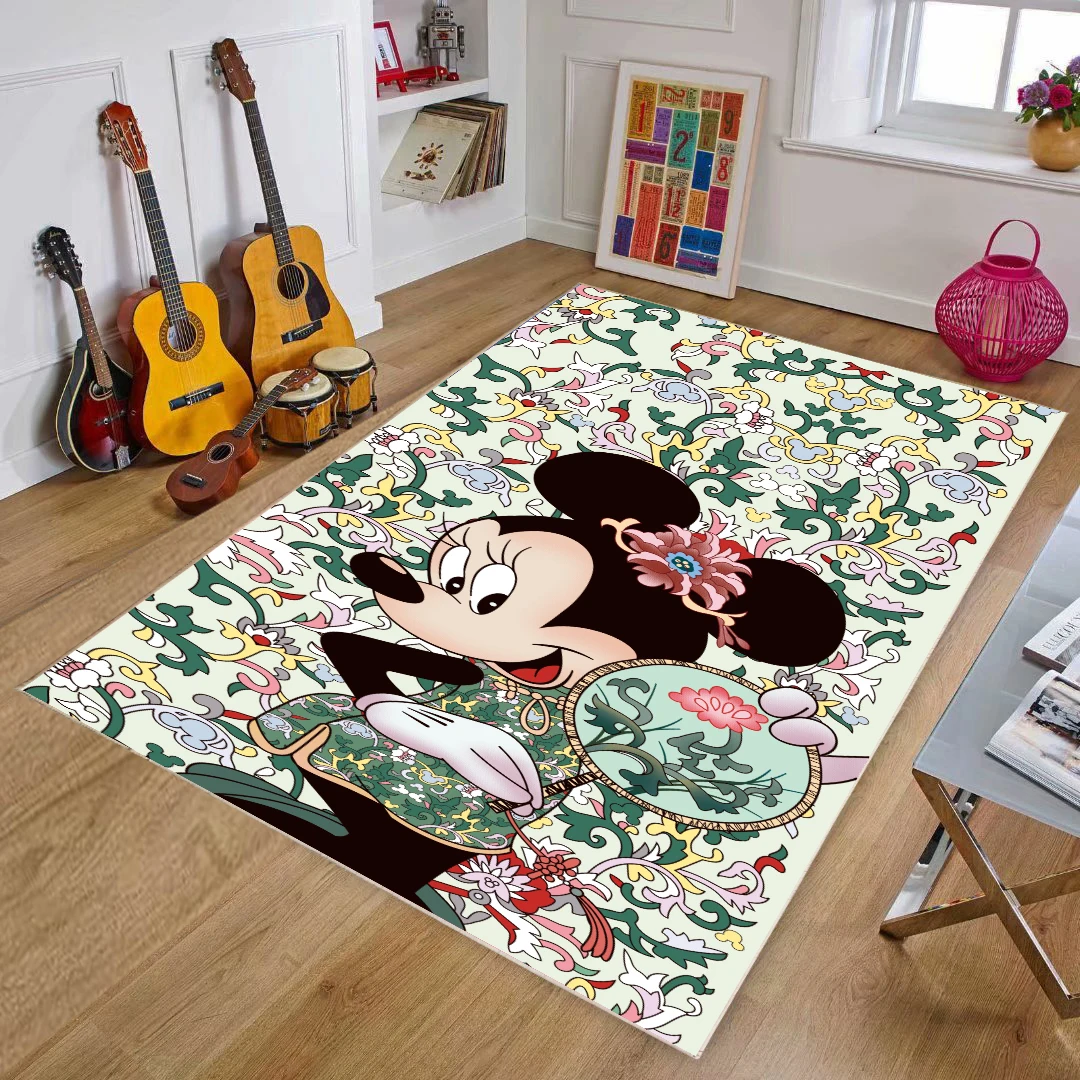 

Cartoon Thick Baby Crawling Kids Play Mat Mickey Minnie Carpet Play Mat for Children's Mat Kid Rug Kitchen Bathroom Door Mat