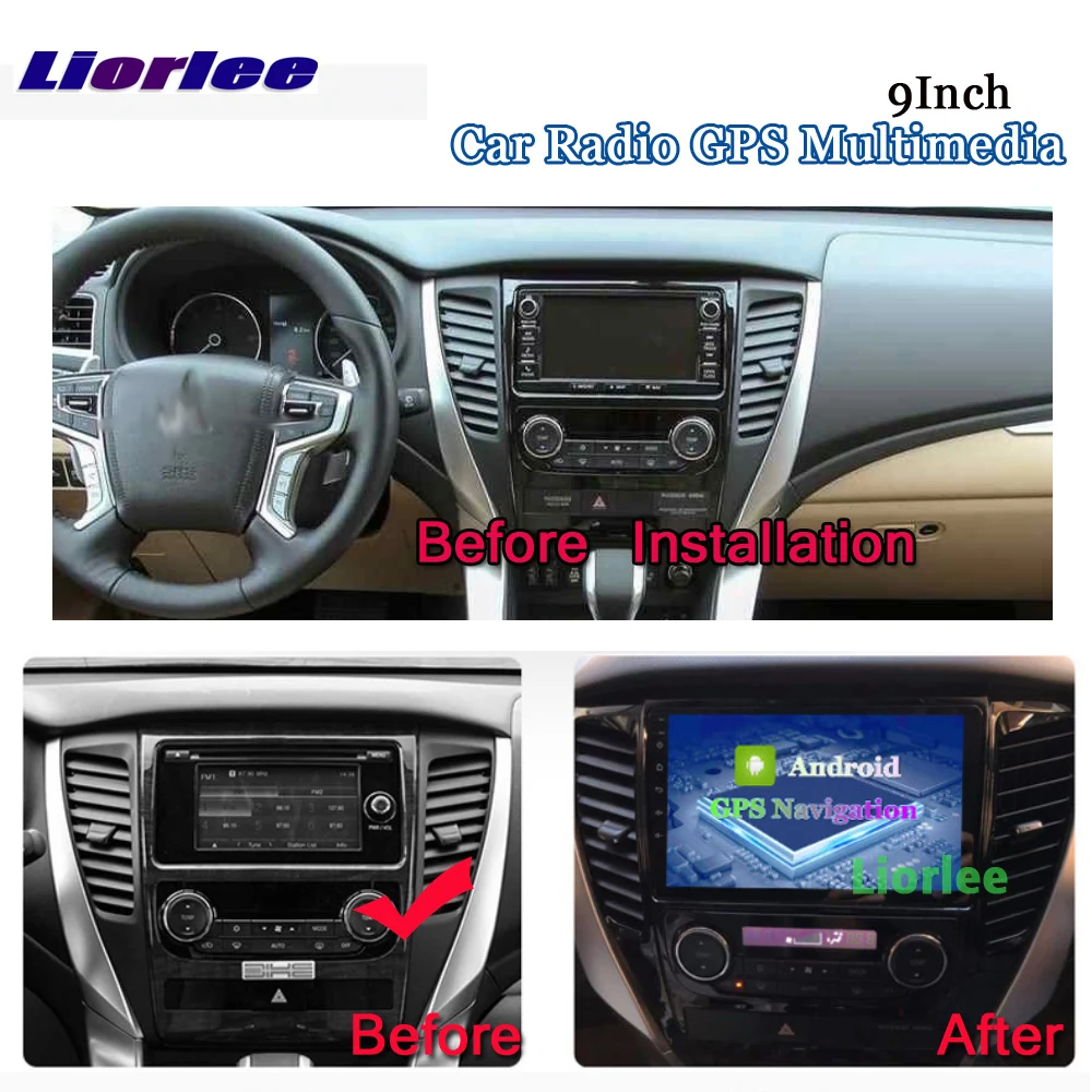 

Car Multimedia Player For Mitsubishi Pajero Sport/L200/Triton 2015-2020 Android Radio Stereo GPS Navigation System