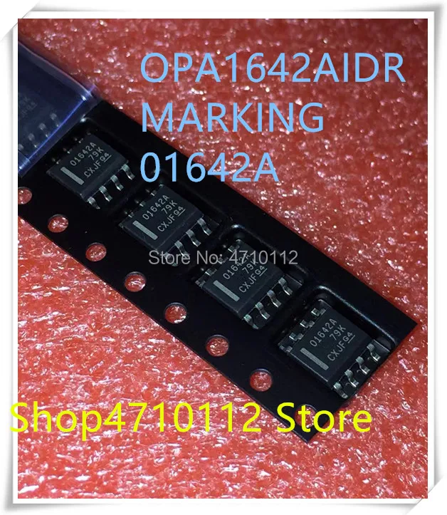 Новинка 10 шт./лот OPA1642AIDR OPA1642A O1642A 01642A OPA1642 SOP-8 IC | Электроника