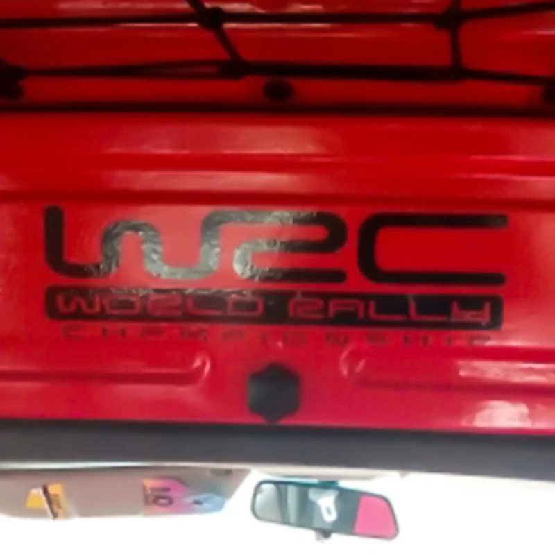 WRC Чемпионат мира по ралли гонки для автомобильного стайлинга светоотражающий