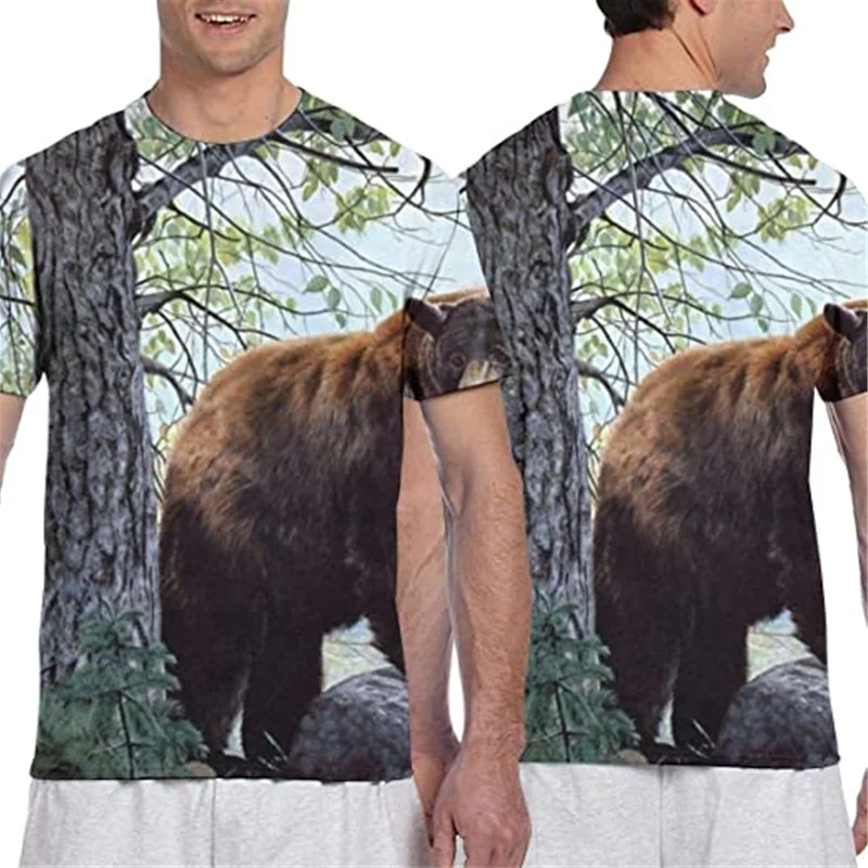 

Mens Unique 3D Double-Sided Stylish T Shirt retro t shirt harajuku