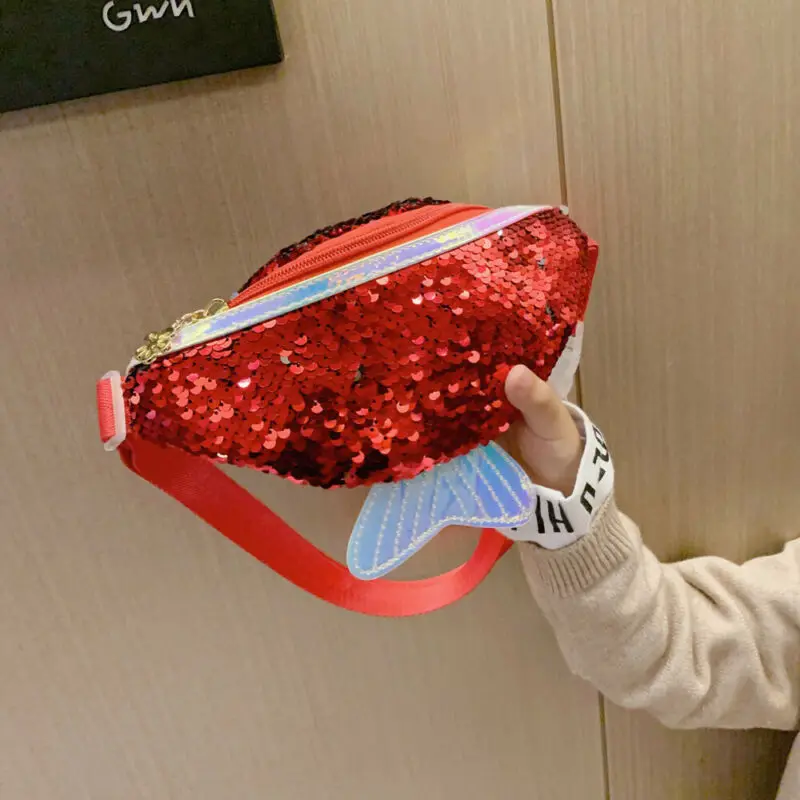 Newest Kids Cute Sequin Small Bag Purse Shoulder Crossbody Handbag Coin Purses For Children | Багаж и сумки