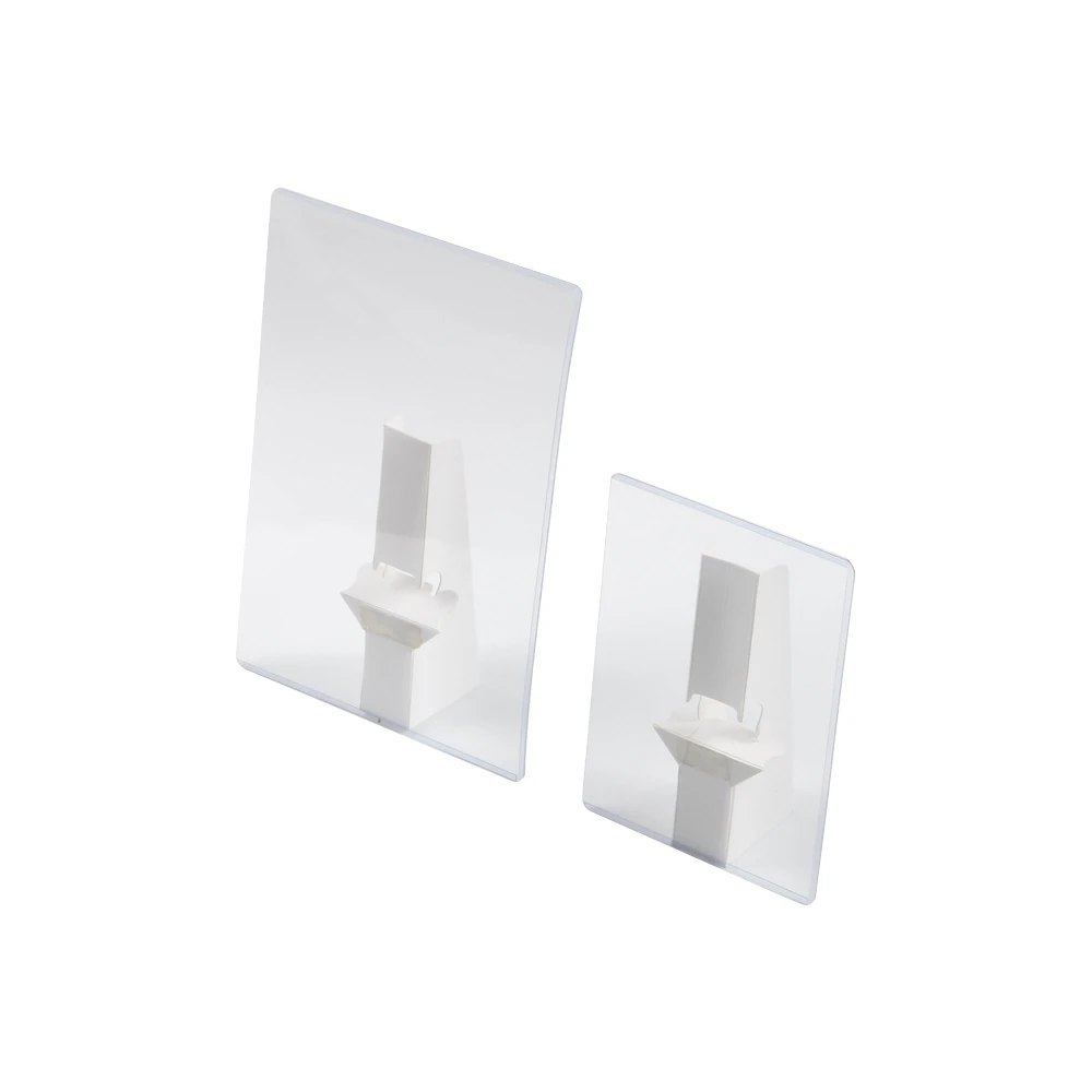 

A4 A5 A6 A7 B4 B5 B6 B7 B8 Sign Holder Easel Paper Card Bracket Clear Plastic Sleeve Label Frame Poster Stand