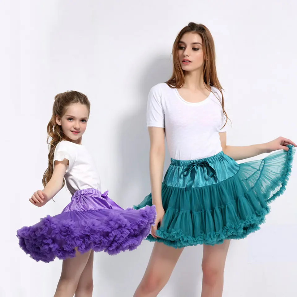 Новинка 2019 модные эластичные мягкие детские подъюбники балетные кринолиновые