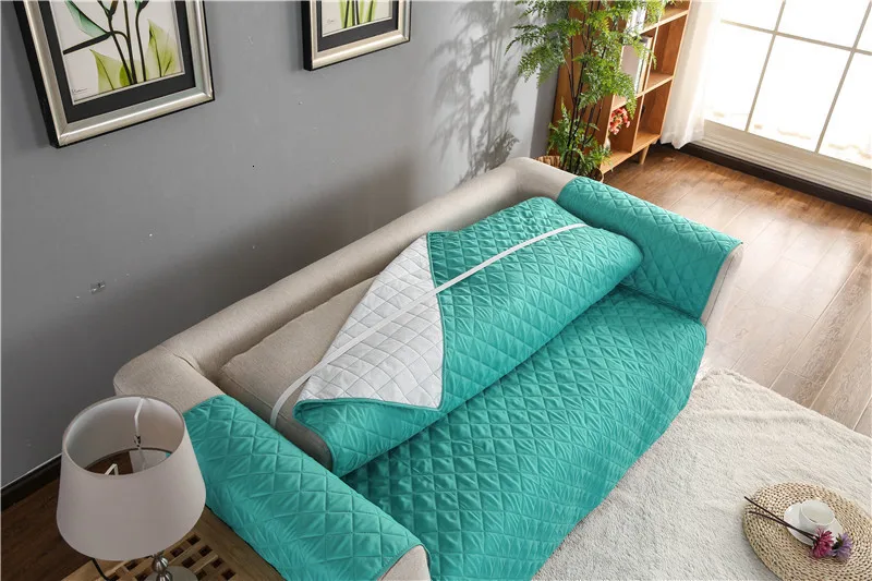 Водонепроницаемый съемный диван накидка на кресло пледы кота собаки любимчика коврик твердый Цвет моющиеся подлокотник чехлов диван Полотенца 1/2/3 сиденье