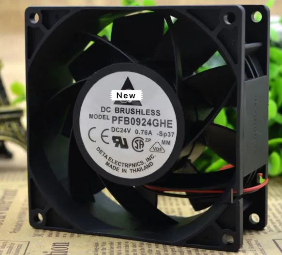 

PFB0924GHE 24V 0.76A ACS510/550 Inverter Fan 9238 9CM Axial fan