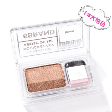 Матовые мерцающие тени для век 1 шт. 2 цвета в Корейском стиле косметика палитра