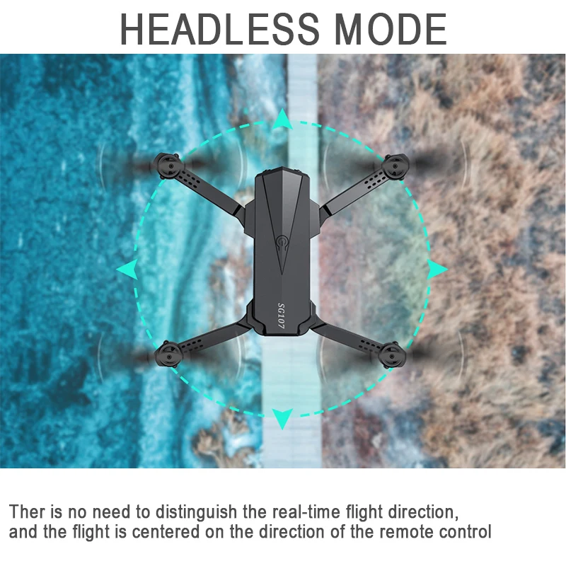 ZLL SG107 мини-Дрон 4K профессиональный HD Двойная камера 5G GPS FPV Квадрокоптер