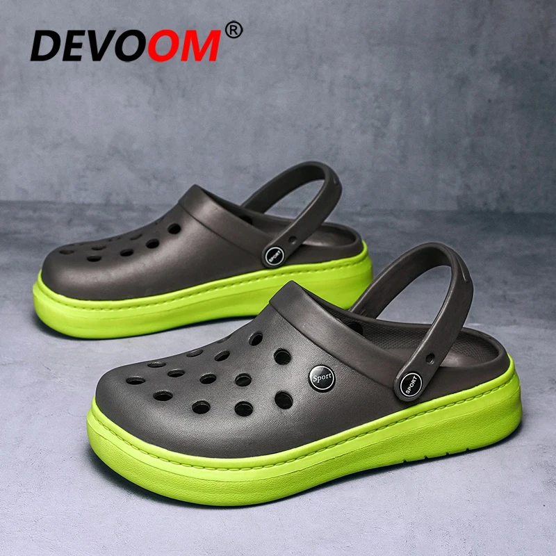 Сандалии пляжные спортивные унисекс кроссовки для улицы удобная обувь сада