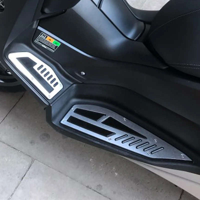 MTKRACING New Motorcycle accessories For Yamaha XMAX 300 X-MAX 250 300 Foot Pegs Footrest Step Pedal Foot plate