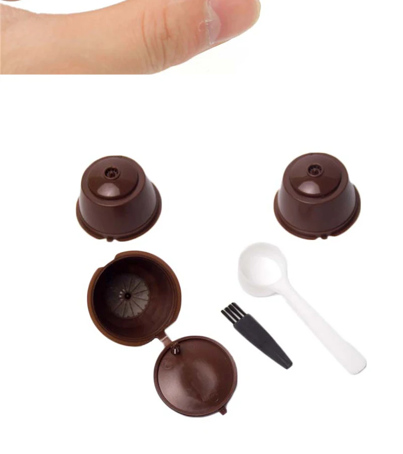 Coffee filter Refillable capsule filter cup Reusable coffee bag Barista's tools Espresso tool Compatible with nestle Dolce Gusto