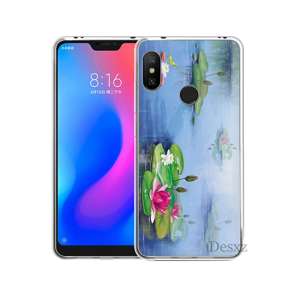 Чехол с акварельным цветком одуванчиком Lotu Lavender для Xiaomi Redmi mi 8 SE Note 5 5A 6 6X Pro X 2S A2 Lite