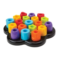 tots first chunky pegs learning to match stack build and sort the pegs in all kinds of shapes and sizes educational toys