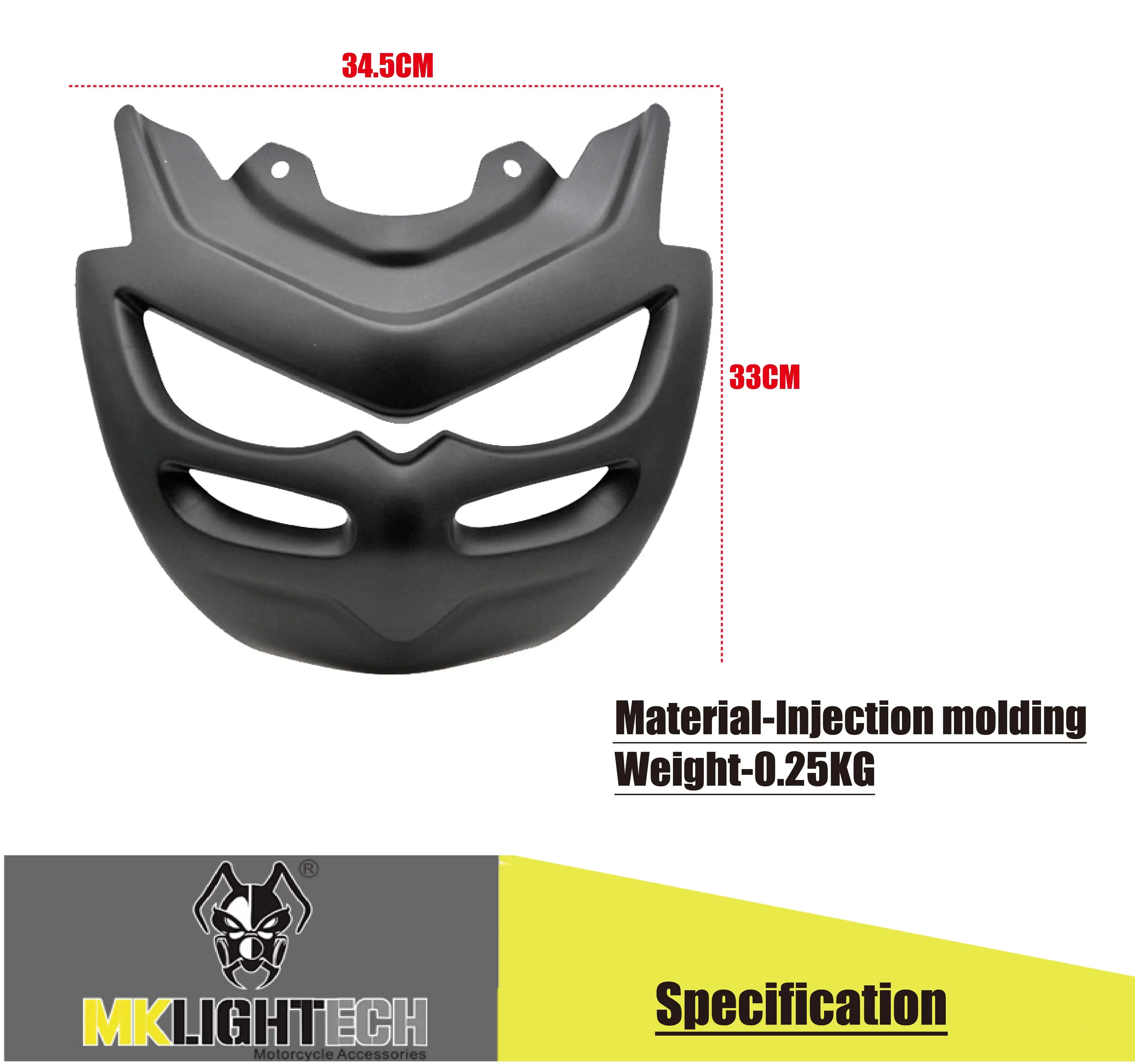 

MKL IGHTECH For YAMAHA NMAX 155 125 2020 Front headlight cover front headlight fairing panel headlight decoration cover