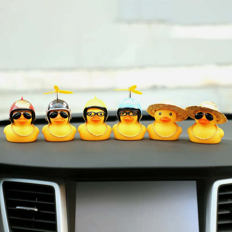 Крутое украшение для автомобиля, индивидуальный Летающий пропеллер Turbo Duck Dolll для приборной панели, зеркало заднего вида, капот, автомобильные аксессуары