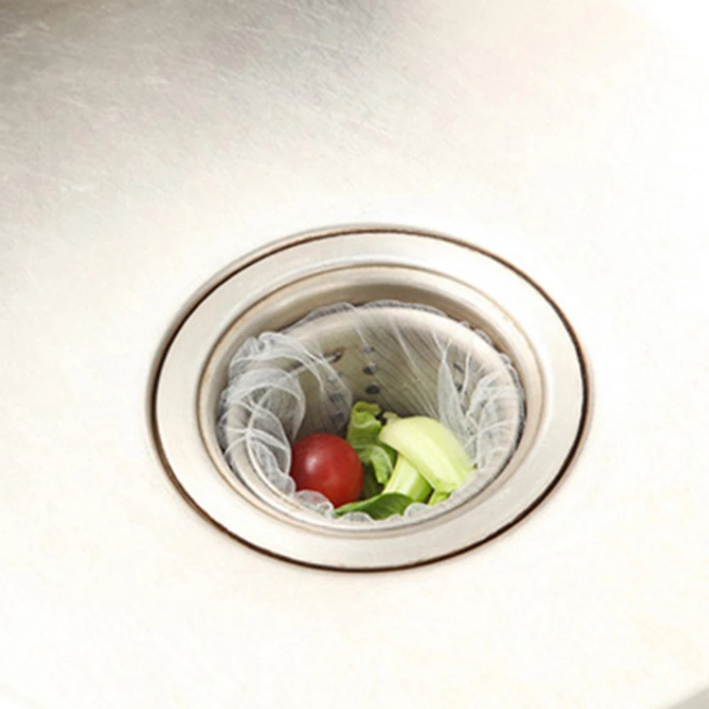 30/100 шт Кухня ситечко для раковины мусора цедильный мешок сетка против засорения