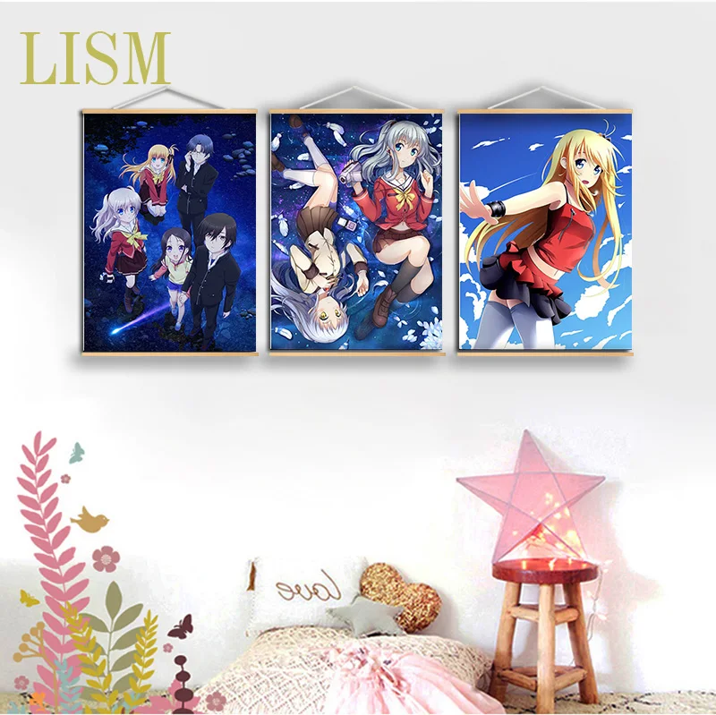 Манга Шарлотта Тори НАО ЮСА нишимори отосака Аюми для косплея Аниме настенный