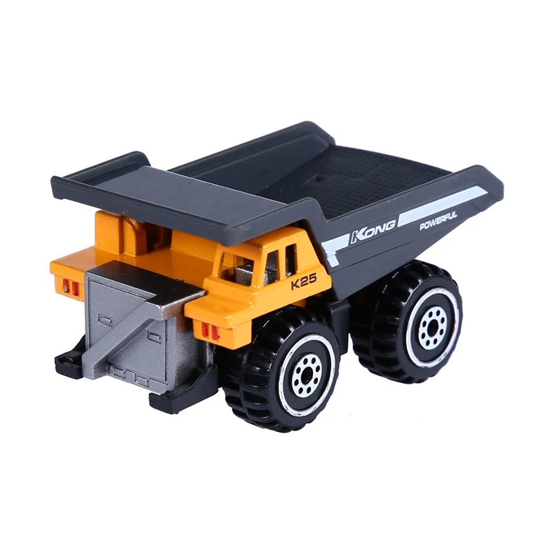 6 Pcs 1:64 Diecast Toy Construction Vehicles Toys Alloy Truck Boys Kids Metal Cars | Электроника