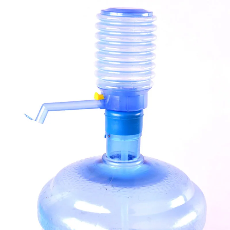 

Drinking Water Pump Manual Bottle Hand Pressure Portable Office Hand Water Dispenser Press Water Pump Home Office Tool Light