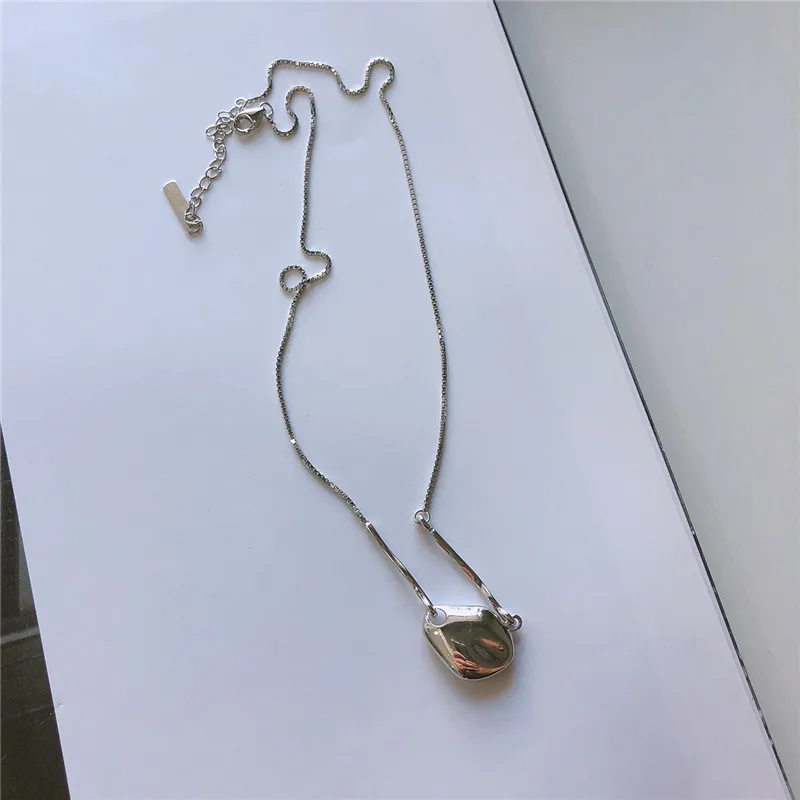RUIYI Настоящее серебро 925 пробы Европейский минимализм Женская мода кулон из