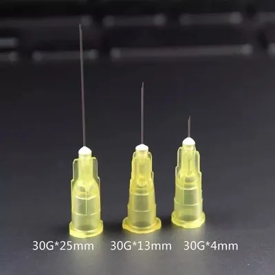 Тонкие иглы для лица наконечники 13 мм 4 мм супер маленькая игла 32G34G