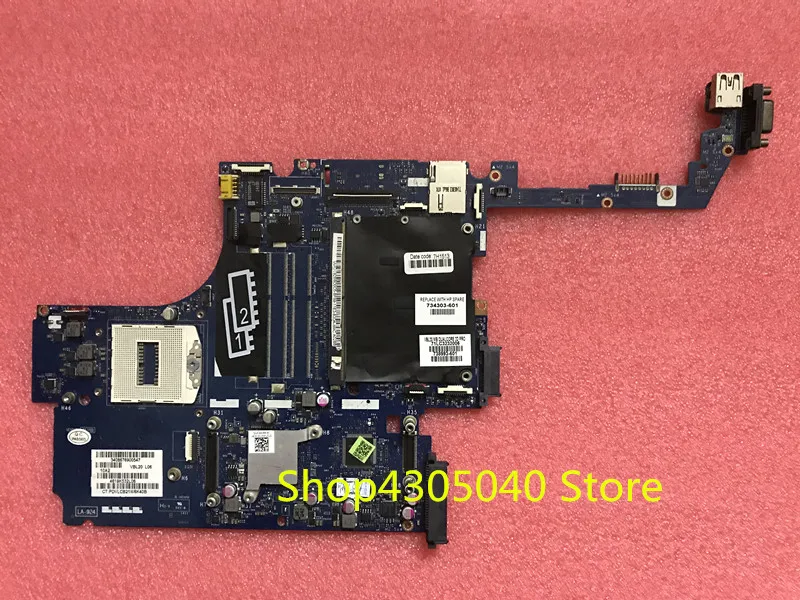Материнская плата для ноутбука hp zbook 15 g1 zbook15 LA 9241P 734303 001 501 601 оригинал|Материнские