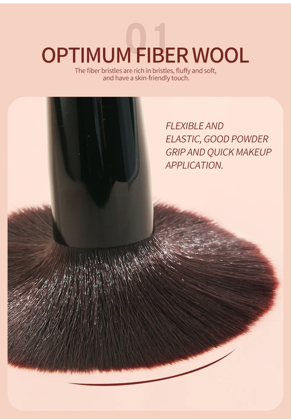 

MAANGE 7 PCS makeup brush set double-headed eyeshadow mixed foundation powder eyebrow blush brush beauty makeup tool