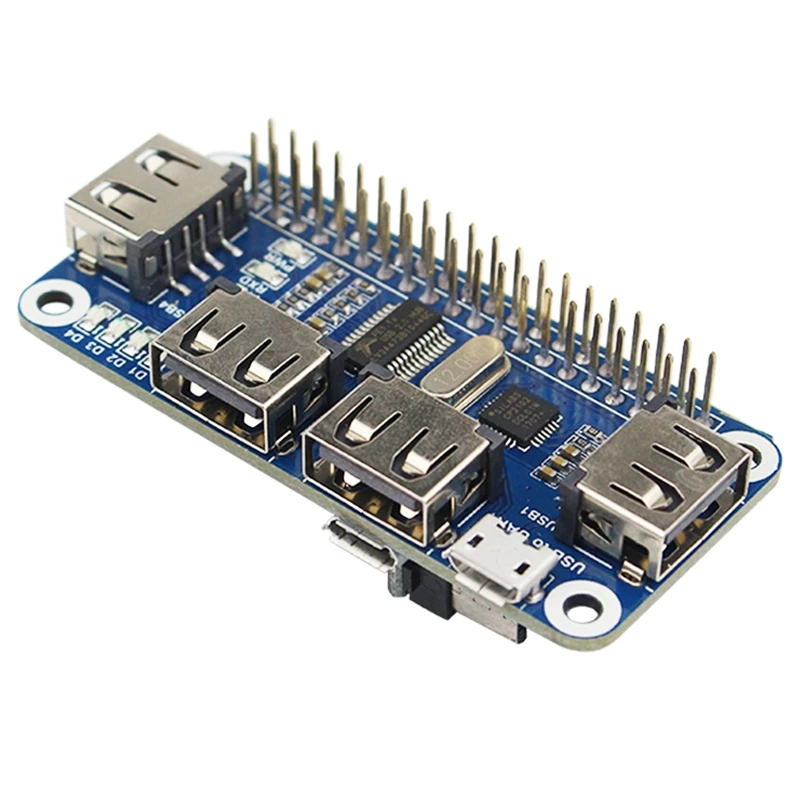 4 USB-порта для Raspberry Pi 4B 3 / 2 Zero W | Компьютеры и офис