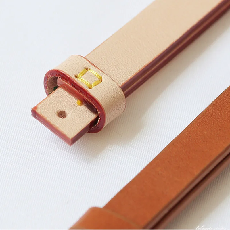 1 PC DIY Bag Accessories Short Bag Belt Adjustable Bag Strap Parts Hand Made Woven Patchwork Kit Cosmetic Bag Genuine Leather